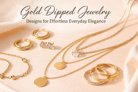 Gold Dipped Jewelry Designs for Effortless Everyday Elegance