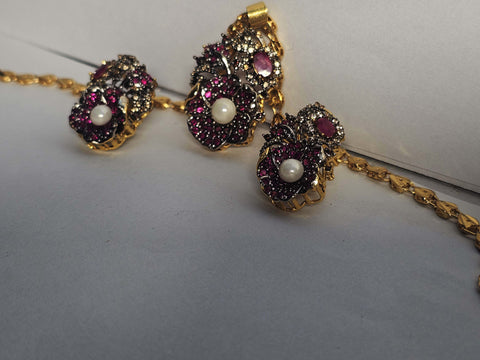 RP Luxury Gold Plated Set With Regular Wear Chain (1)
