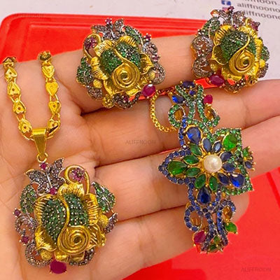 3D Diamond Cut Luxury Set