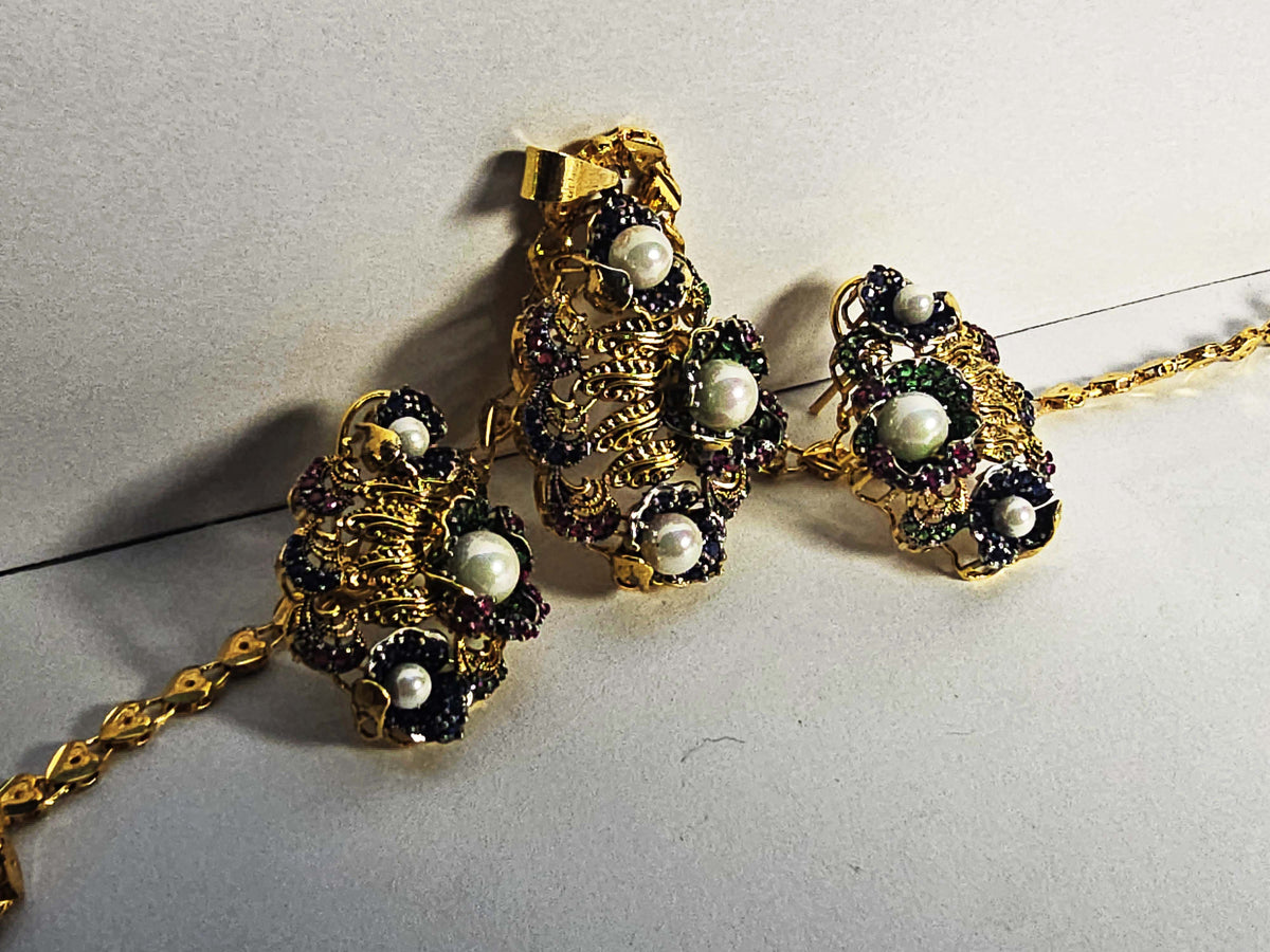 RP Luxury Gold Plated Set With Regular Wear Chain (3)
