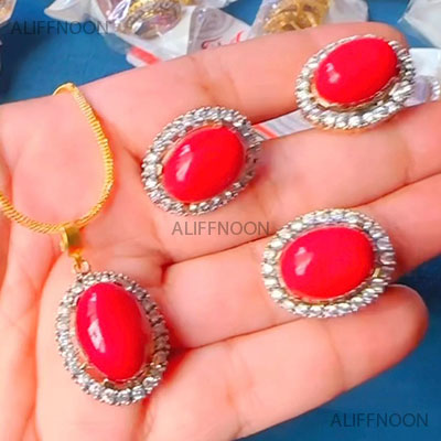 Affiya Zircon Set
