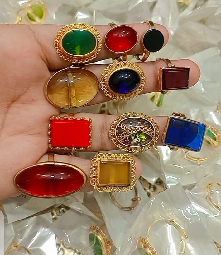 Afghani Stone Ring