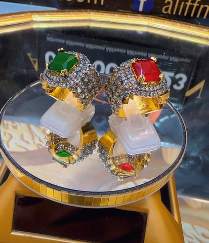 Areeha Diamond Cut Ring