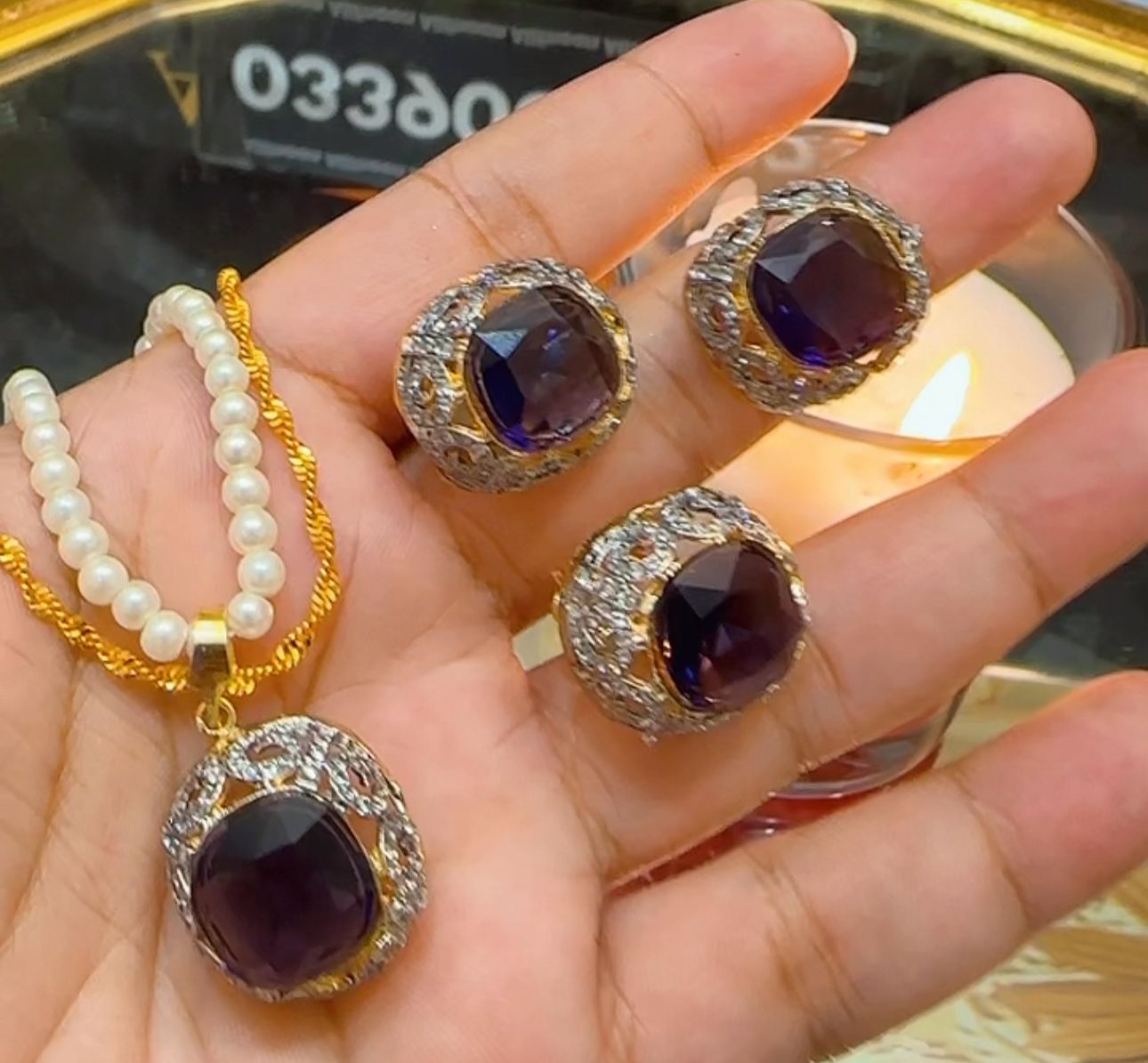 Armish Diamond Cut Set 3
