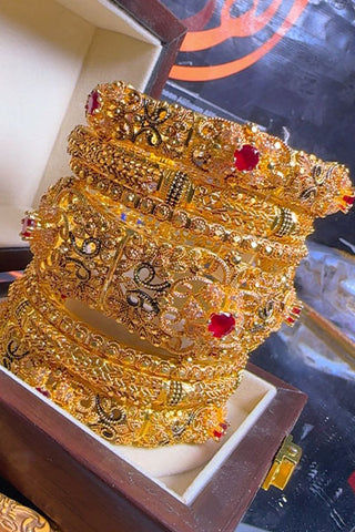 Bridal Bangles Set Etsla