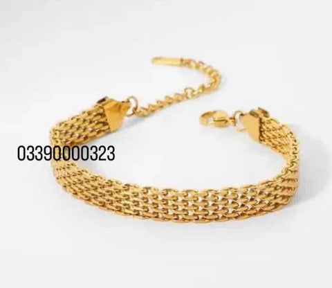 Broad Shape Bracelet