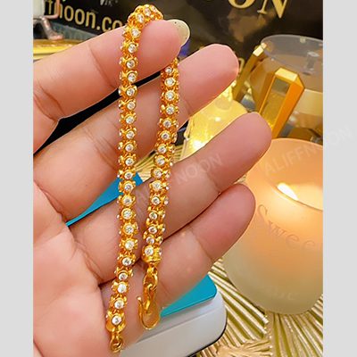 Chandi Ball Stone Bracelet
