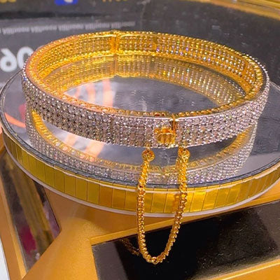 Chandi Single Zircon Kangan