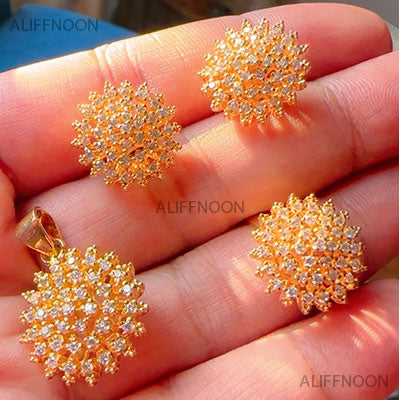 Chandi Diamond Cut Kisa Set