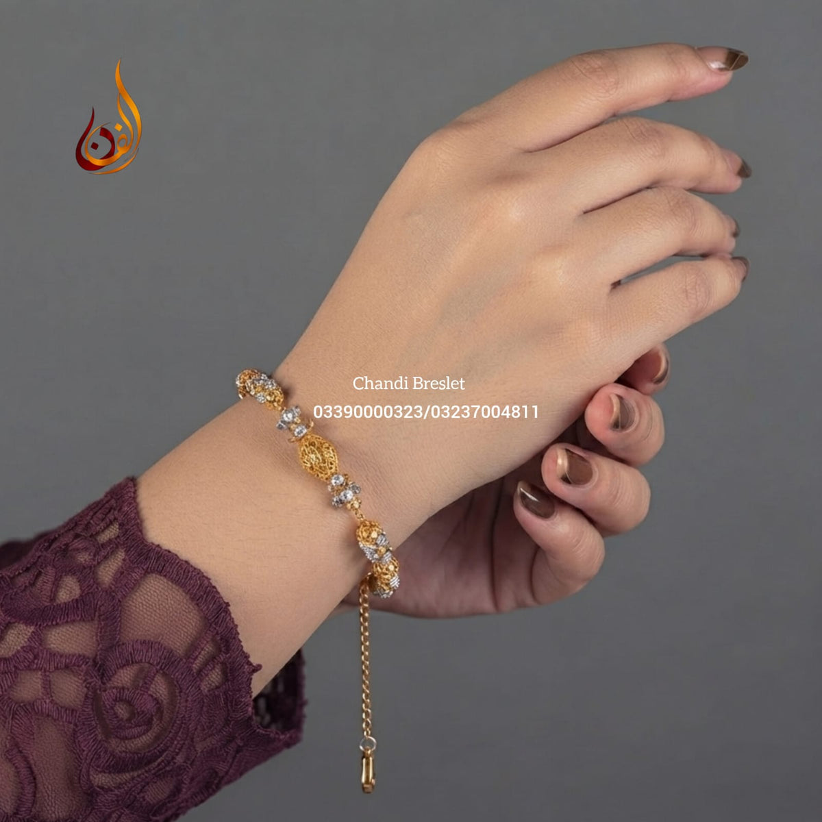 Chandi Gold Dipped Zafira Bracelet