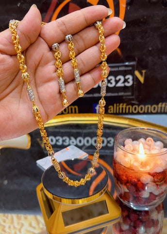 Chandi Mala Set