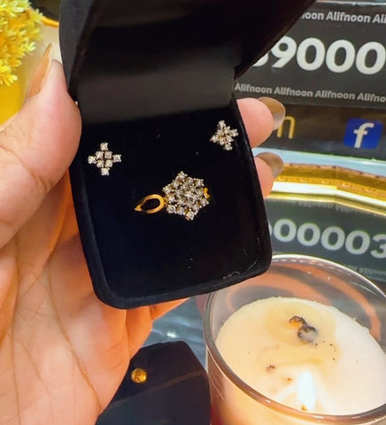 Chandi Ring with Stud