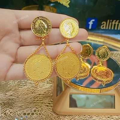 Coin Earrings