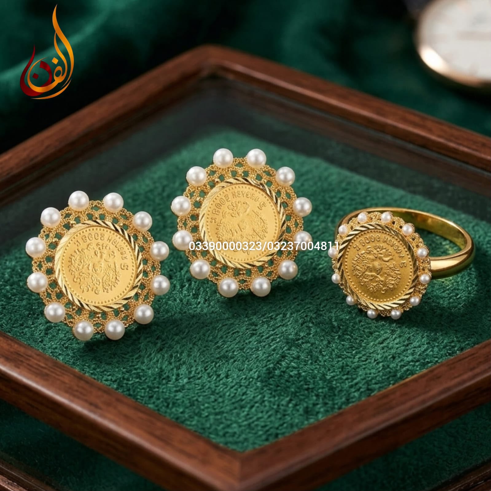 Coin B Tops and Ring