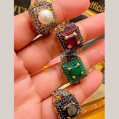 Diamond Cut New Shape Ring