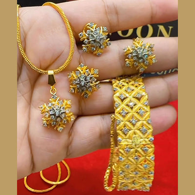 Diamond Cut Combo Set with Openable Kera