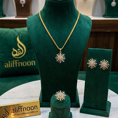 Diamond Cut Flower Set