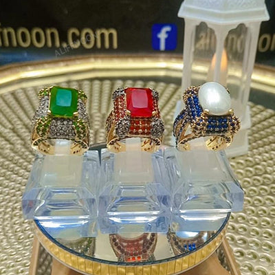 Diamond Cut Rings