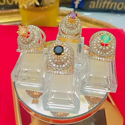 Diamond Cut Rings