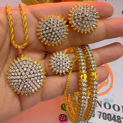 Diamond Cut Sunflower Set