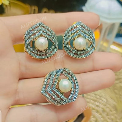 Diamond Cut Tops with Ring