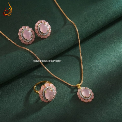 Diamond Cut Colored Afghani Set