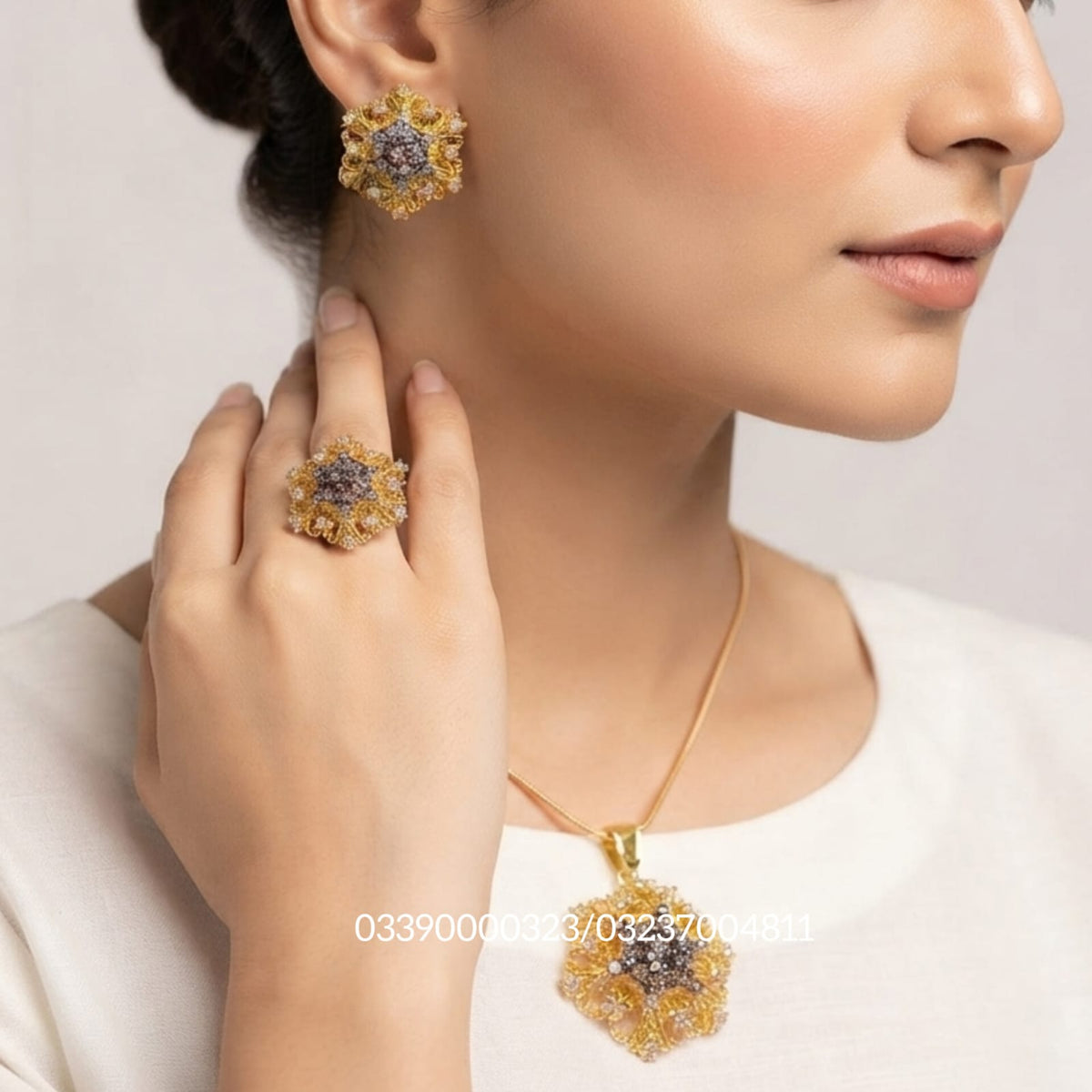 Diamond Cut Kalash Set