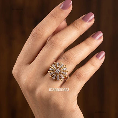 Diamond Cut Laila Ring