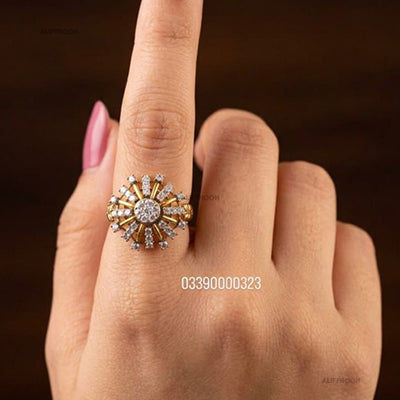 Diamond Cut Laila Ring