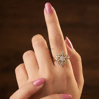 Diamond Cut Laila Ring