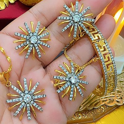 Diamond Cut Star Shape With Kera
