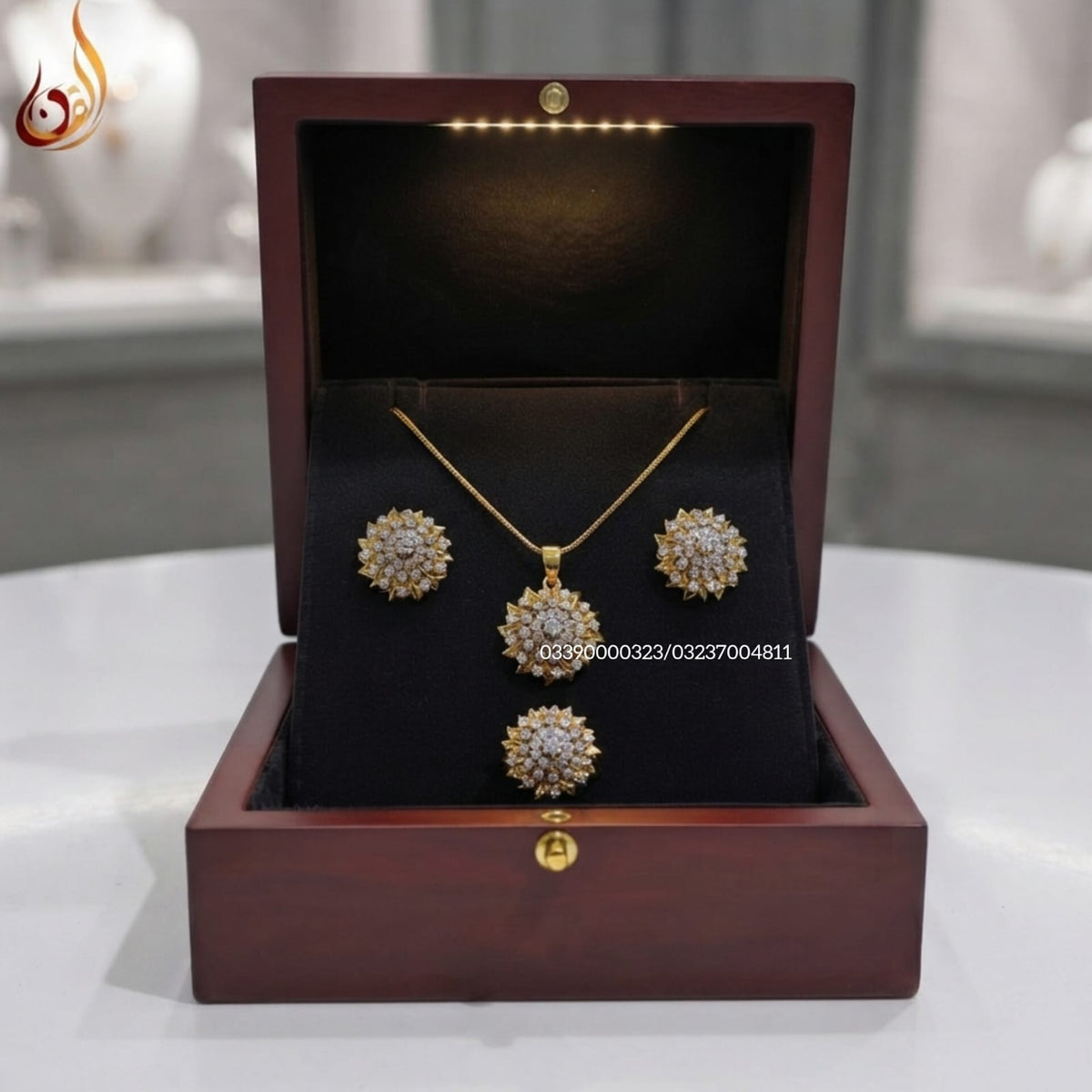 Diamond cut Sahi Set