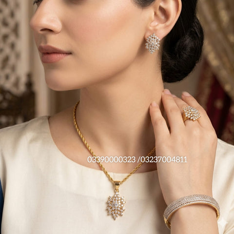 Diamond Cut Big Set with Kangan