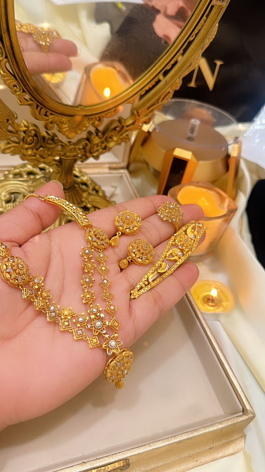 Double Layer Complete Gold Dipped 