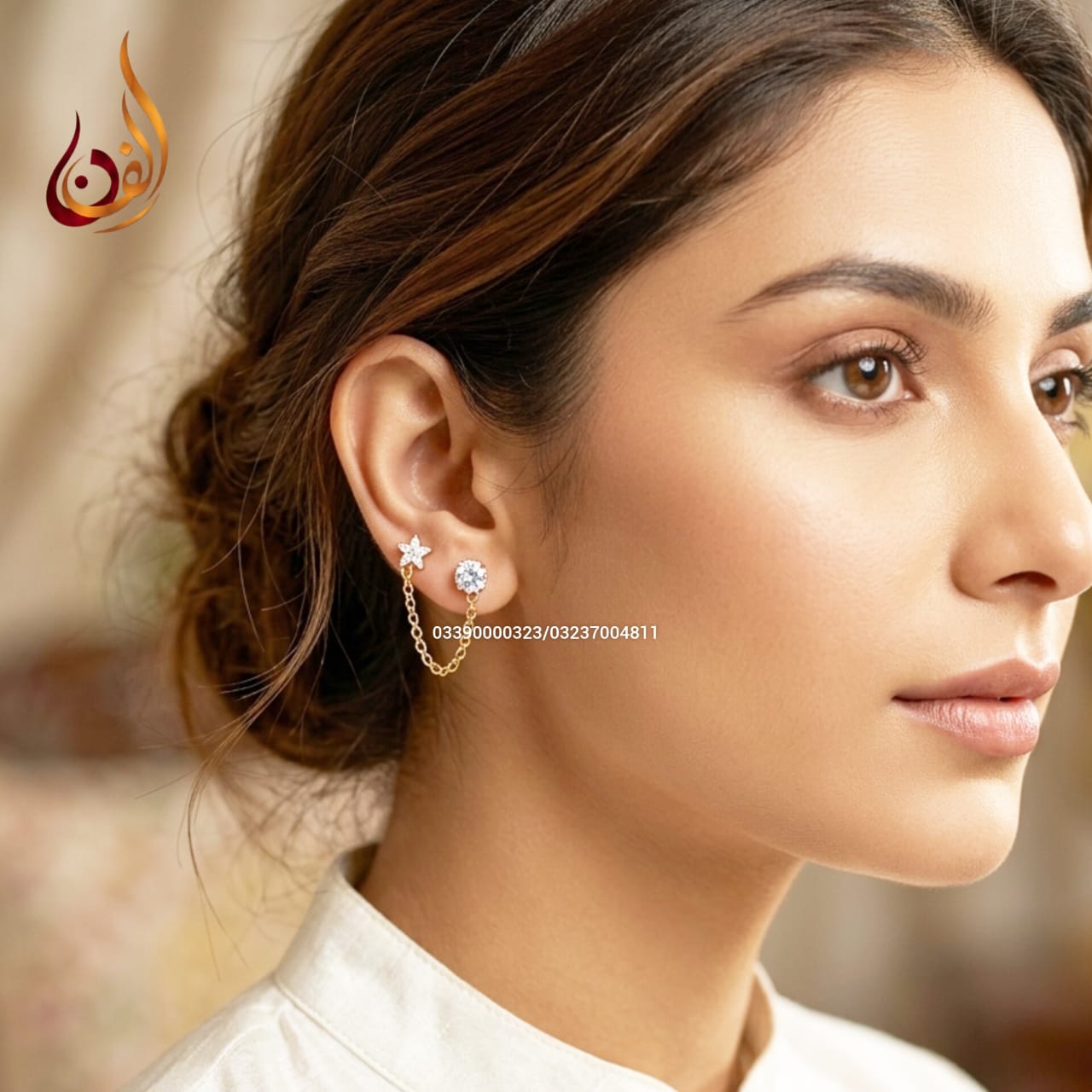 Double Piercing Fariha Tops