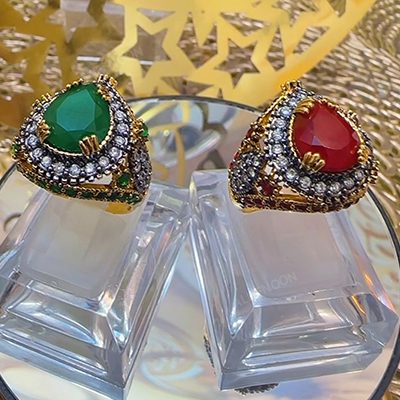 Emerald and Ruby Ring