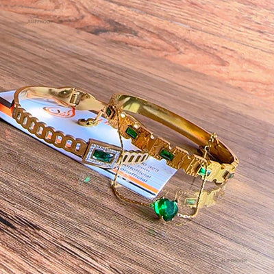 Emerald Stone Bracelet