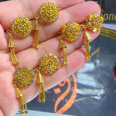 Gold Dipped Saasa Earrings
