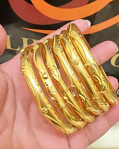 Gold Plated Bangles