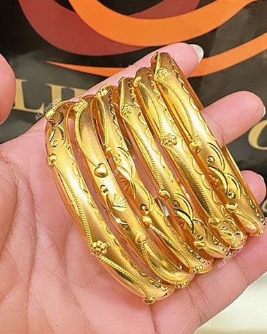 Gold Plated Bangles