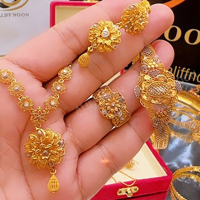 Gold Dipped Mala Set