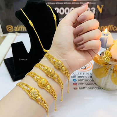 Gold Dipped Sareena Bracelet
