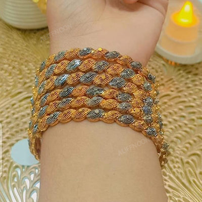 Gold Dipped Lacker Bangles