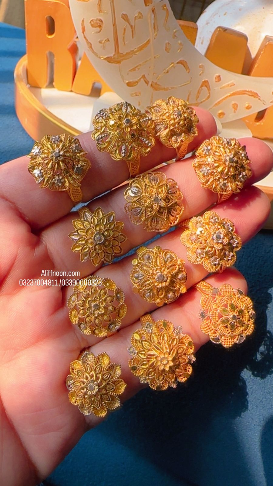 Gold Dipped Areesha Ring 