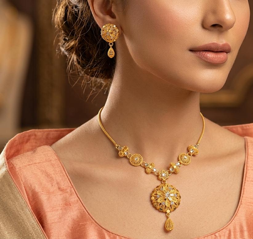 Gold Dipped Hala Set