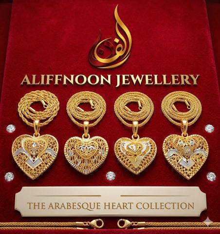 Gold Dipped Heart Locket Suha