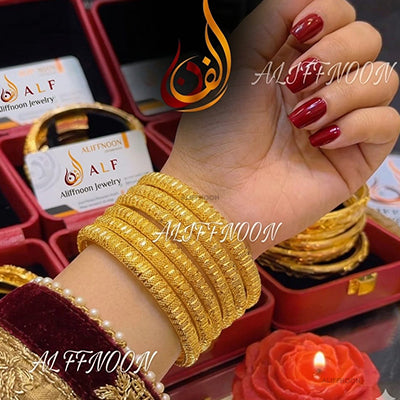 Gold Plated Sona Bangles