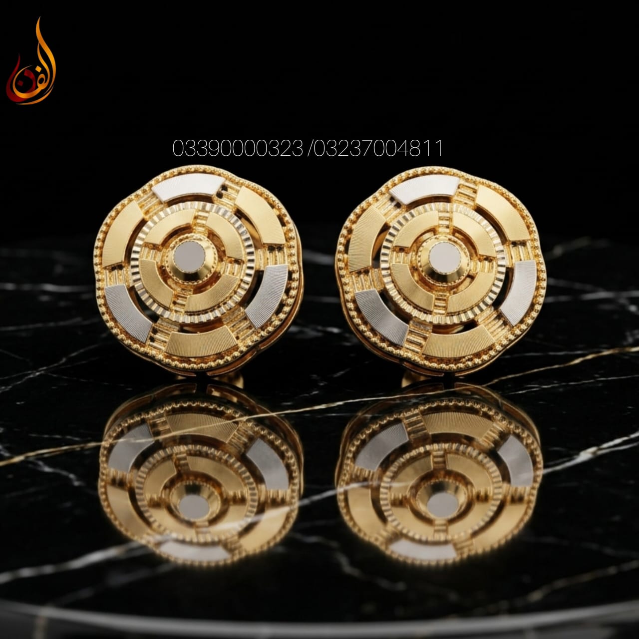 Gold plated Hoor Tops