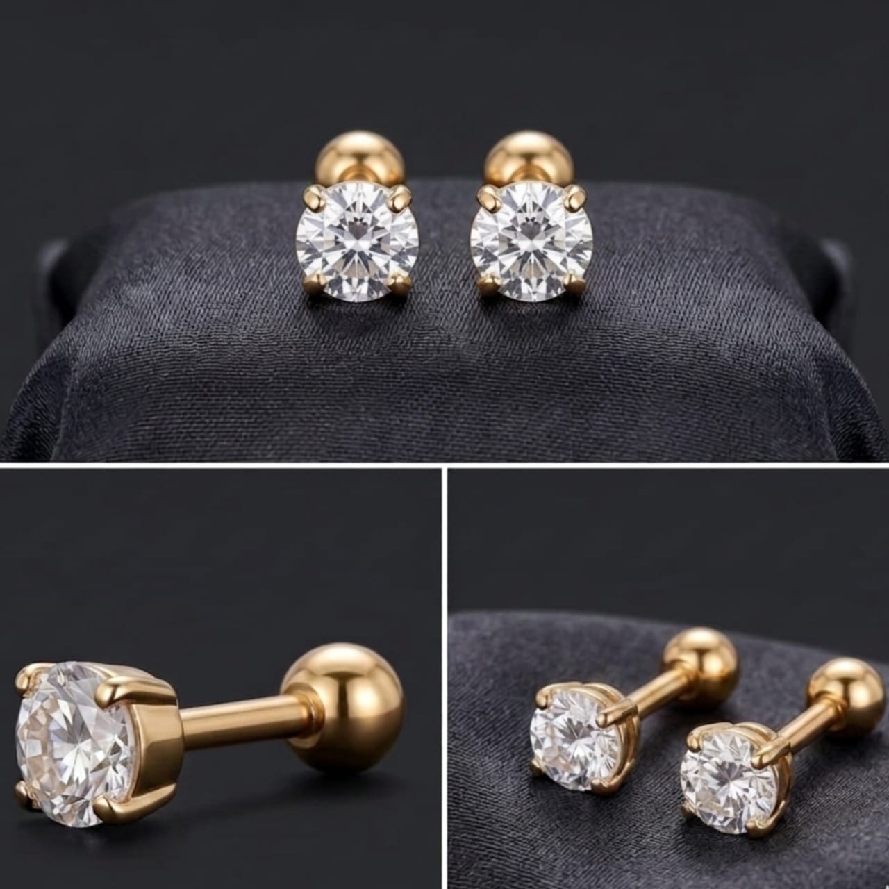 Gold plated Noor circle Tops
