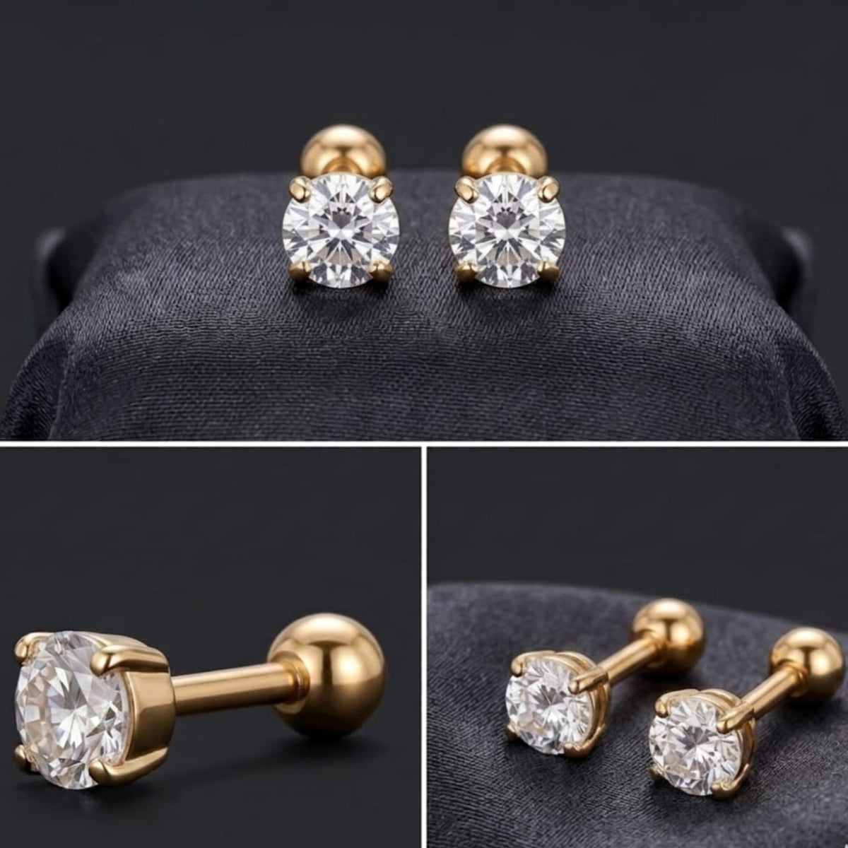 Gold plated Noor circle Tops